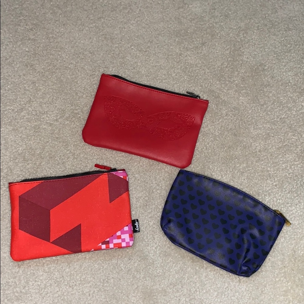 3 Pack cute Ipsy bags
